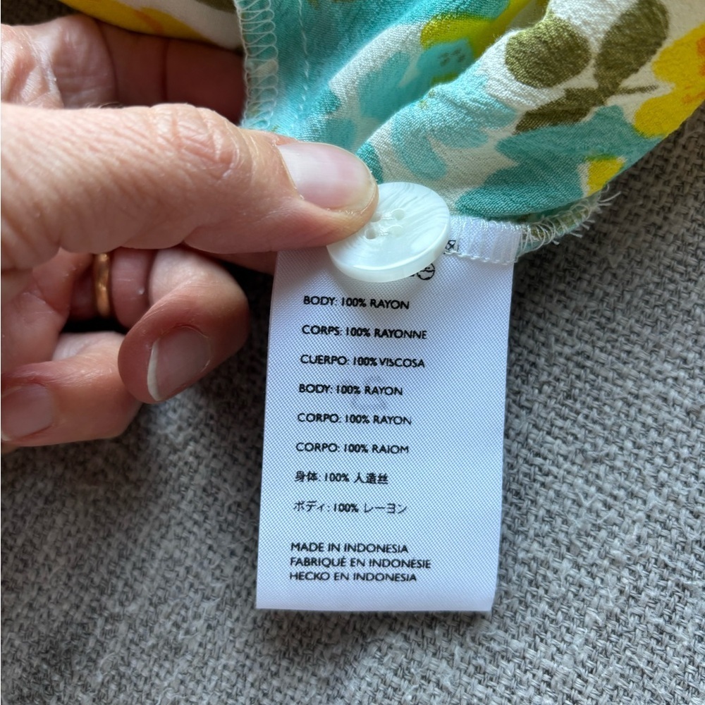 Faithful the Brand Anthropologie Rafa Midi Dress Annina Floral Print Feminine 6 - Picture 9 of 10